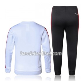 Kinder AC Mailand Sweatshirts Anzüge 2017-18 Weiß